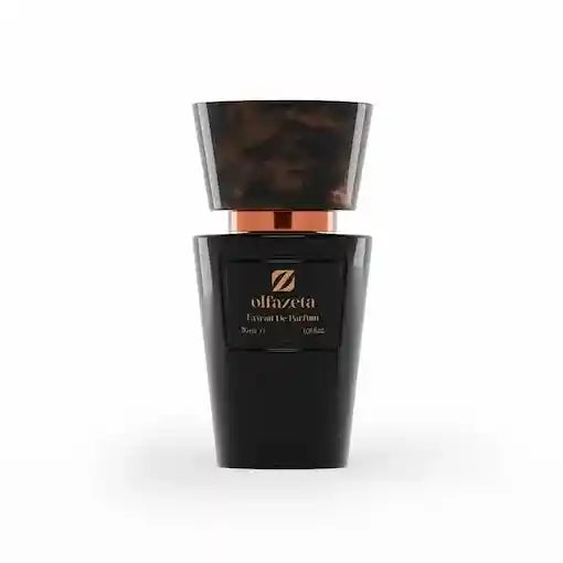 Parfum Olfazeta pour homme, flacon noir 30 ml